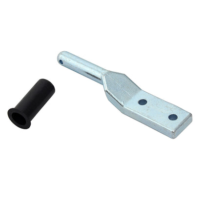 240mm Strap Hinge - 2 Hole Zinc Plated with Gudgeon and Bush