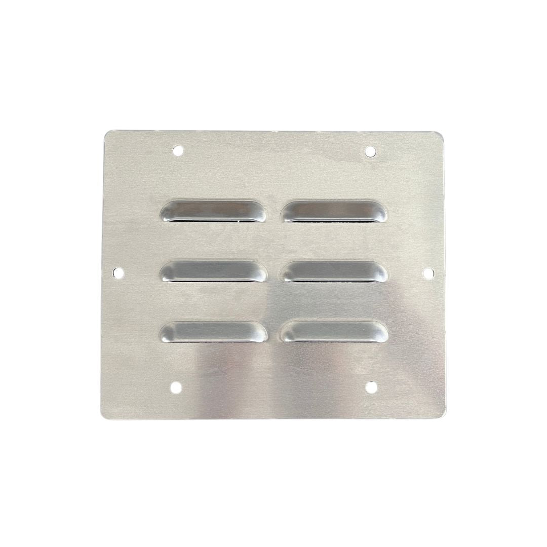 Louvered Vent Plate - Aluminium