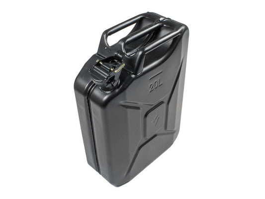 20l Fuel Jerry Can - Black Steel Finish